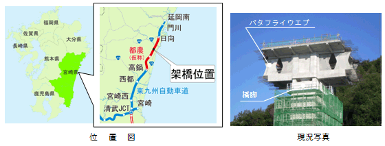 図-3 バタフライウエブの構造図、図-4 バタフライウエブの挙動の概念図