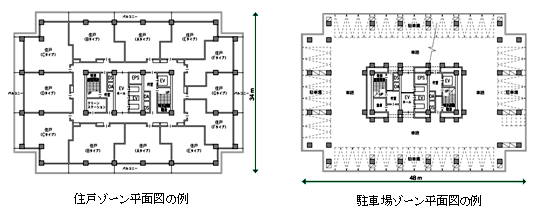 Spiral Noah 平面計画の例