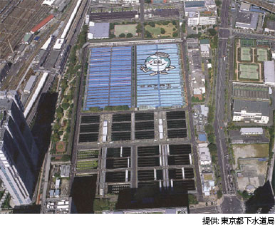 芝浦水再生センター 水系環境施設 施工実績 三井住友建設 芝浦水再生センター 水系環境施設 施工実績 三井住友建設