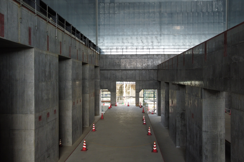 鈴川エネルギーセンター株式会社 木質ペレット保管建屋に伴う土木工事 | エネルギー関連 | 施工実績 | 三井住友建設